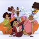 Concept art for The Proud Family: Louder and Prouder.